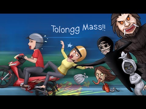 Kompilasi Kartun Hantu Lucu Part 1 - #HORORKOMEDI Rizky Riplay