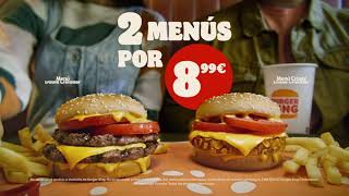 Burger King ¡CON EL 2 PARA 2 NO HAY FALLO! anuncio