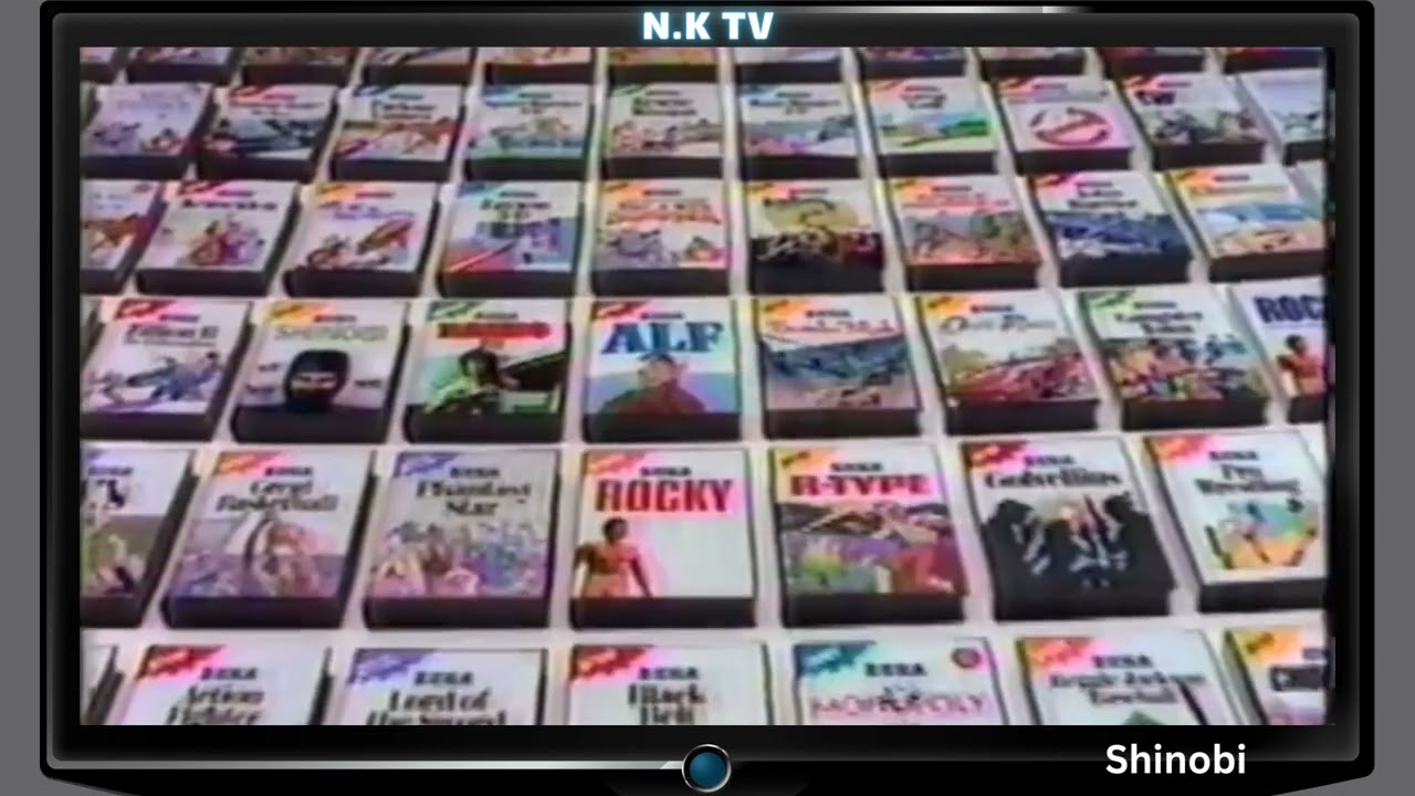 N.K TV Shinobi Commercial 1988