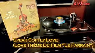 Franck Pourcel Et Son Grand Orchestre – Speak Softly Love (Love Thème Du Film "Le Parrain") /vinyl/