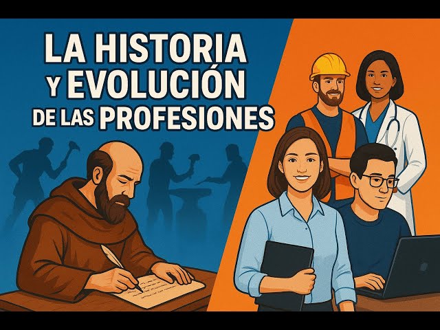 Vídeo relacionado con Origen y evolución de las profesiones.