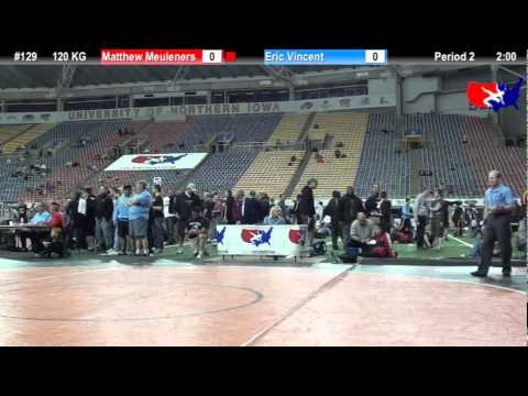 Last Chance Qual 120 KG: Matthew Meuleners (No Team) vs. Eric Vincent (unattached)