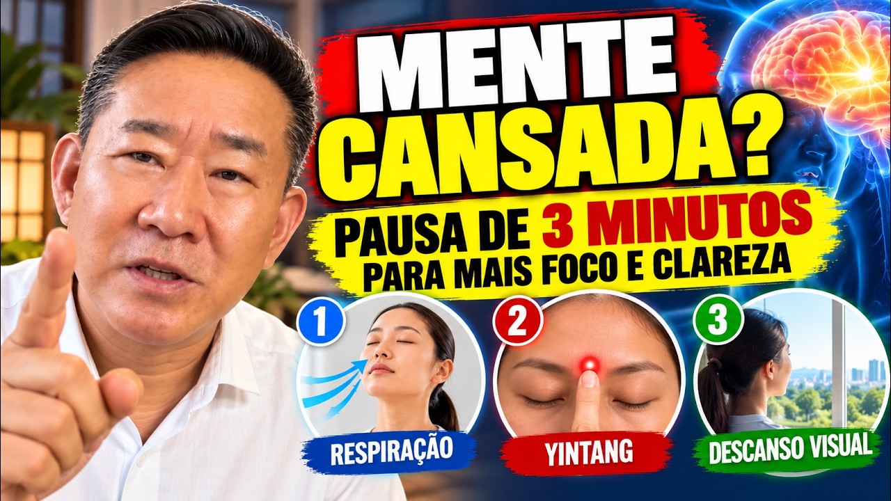 3 MINUTOS PARA DESCANSAR A MENTE E RECUPERAR O FOCO | Peter Liu