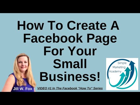 2020 Facebook Business Page Tutorial For Beginners Step by step