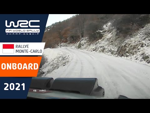 WRC - Rallye Monte-Carlo 2021: ONBOARD compilation M-Sport Ford