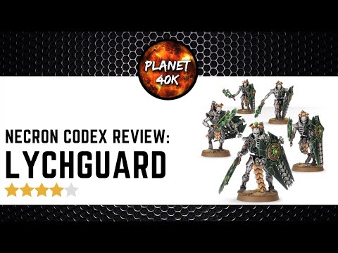 Necron LYCHGUARD REVIEW  - New 9th Edition Codex - Warhammer 40k