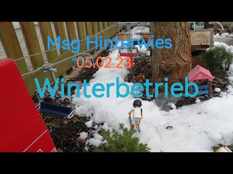 Modellskigebiet Hinterwies | Winterbetrieb, 05.02.2023