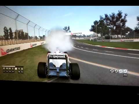 F1 2011 engine or gearbox failure