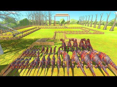 Lava Now CARNIVORE DINOSAURS Championship - 🦖 Animal Revolt Battle Simulator 🦕