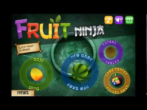 Screenshot of video: Fruit Ninja