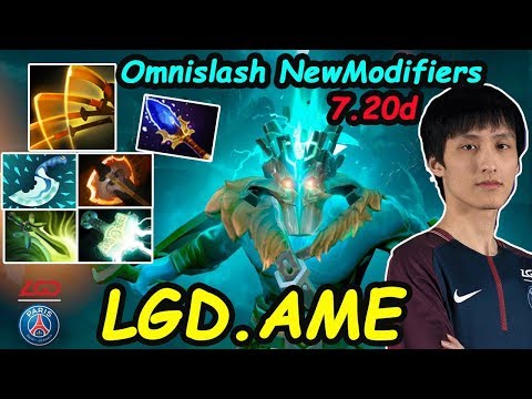 AME - [Juggernaut] SAFELANE EPIC GAME AGHANIM BUILD OMNISLASH ALL NEW MODIFIERS 7.20d  | Dota2