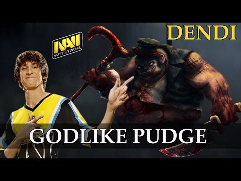 TI3 - Dendi's GodLike Pudge vs Tongfu Highlight video game 1