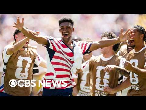 U.S. moves forward to World Cup knockout rounds after victories against Paraguay and Australia