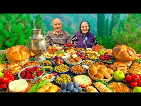 Grandma’s Recipes: Cooking A Huge Mix of Traditional Azerbaijani Dishes!