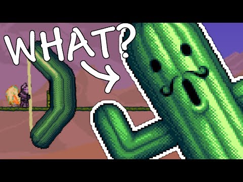 Terraria 1.3.5 Mod - Huge Cactus Boss!!