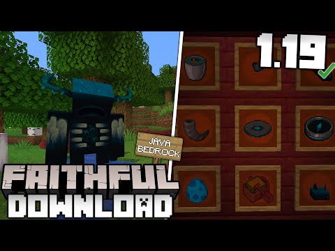 Faithful 1.19 Texture Pack Download & Install Tutorial