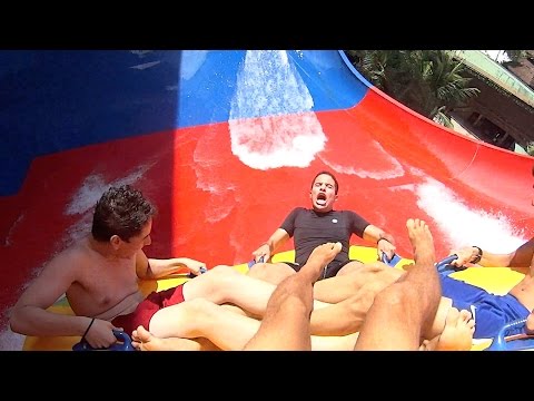 Vaikuntudo Water Slide at Beach Park