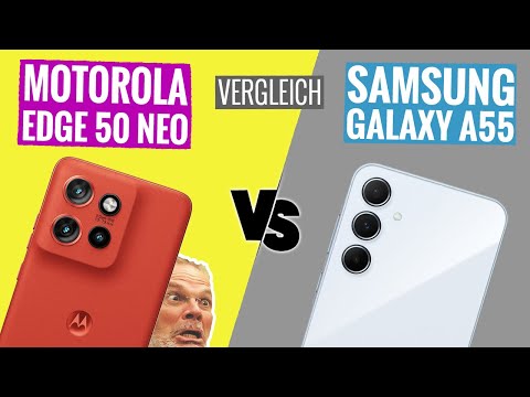 Samsung Galaxy A55 vs. Motorola edge 50 neo | Vergleich (deutsch)