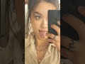 Tongue Piercing Indian Girl