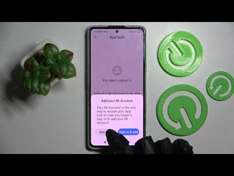How to Lock Apps with App Lock on XIAOMI Poco F4 GT - Set Up App Lock