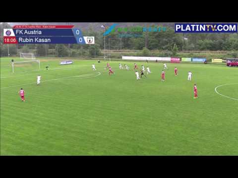 28.06.17 FK Austria Wien - Rubin Kasan - Highlight  (1. HZ / 18:11) am 28.06.2017 18:20