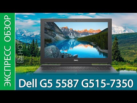 DELL Inspiron 15 G5 5587 i7-8750H 8Gb SSD 128GB+1TB GTX1050 TI 4GB Black