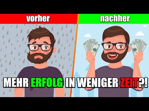 MEHR Erfolg in WENIGER Zeit?! | Pareto Prinzip - 80/20 Regel erklärt! (Animation) #ParetoPrinzip