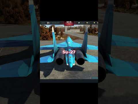 Su-27 vs J-11 #warthunder #snail #sukhoi #china #russia