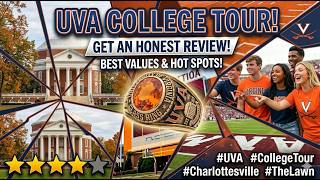 University of Virginia. Quick tour of UVA in Charlottesville.