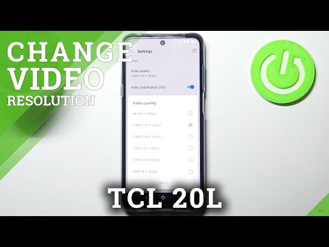 How to Change Video Resolution in TCL 20L – Record 4K Videos