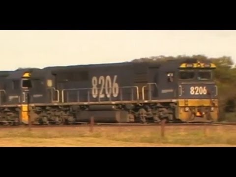 Pacific National Coal Train In The Sunset