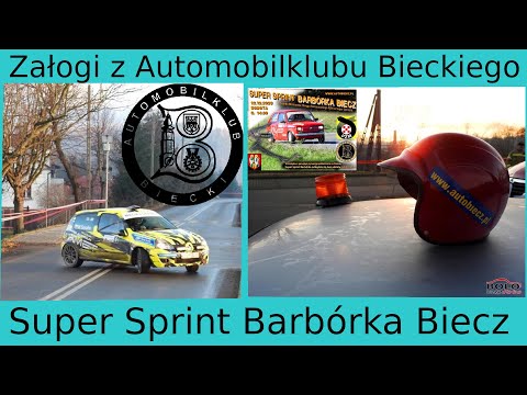 Super Sprint Barbórka Biecz 12.12.2020r. - załogi z Automobilklubu Bieckiego