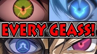 EVERY GEASS POWER EXPLAINED! (Code Geass Season 3 Essentials)