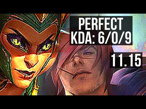 CASSIOPEIA vs SETT (MID) | 6/0/9, 3300+ games, 2.6M mastery, Dominating | KR Master | v11.15
