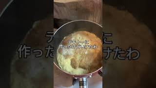 汚いキッチンでトンカツと煮カツ作ってみた