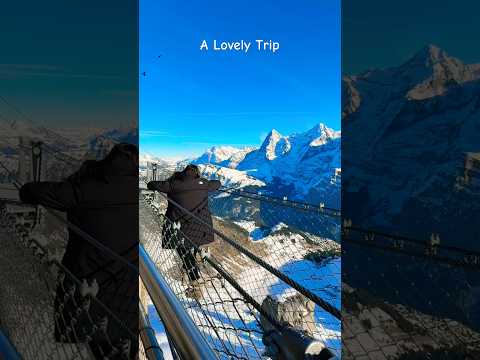 A Lovely Trip 🇨🇭 #visitswitzerland #explore #travel #lauterbrunnen #snow #trending #youtubeshorts