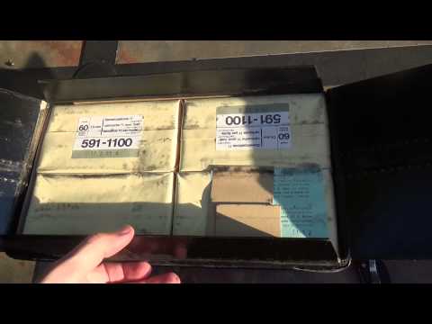 7.5x55mm Swiss Gewehrpatrone 11 ammo unboxing
