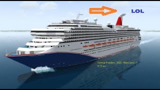 Carnival Freedom in Virtual Sailor!