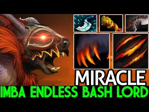 Miracle- [Ursa] Crazy Raid Boss Endless Bash Lord Hard Game 7.22 Dota 2