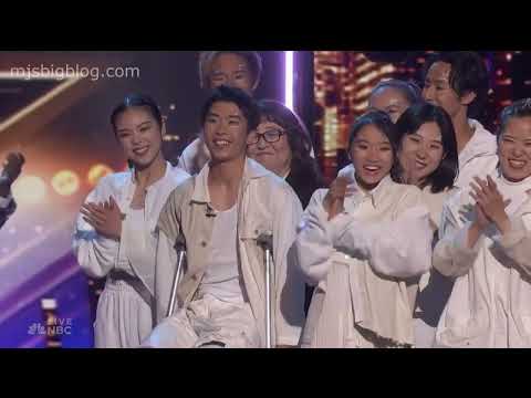 America's Got Talent 2023 Qualifiers 4 Results   Chibi Unity Member Injuries his Knee