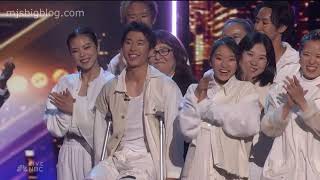 America's Got Talent 2023 Qualifiers 4 Results   Chibi Unity Member Injuries his Knee