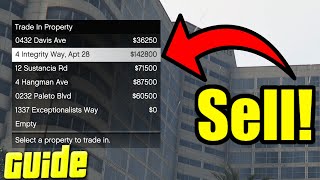 How to SELL your HOUSE & More Properties On GTA 5!