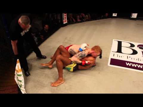 BCMMA#11 Thomas Robertsen Vs  Matt Robinson  - Professional 180lbs Catchweight MMA Contest