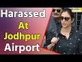 Bollywood Actress Tabu Harassed By Fan At Jodhpur Airport