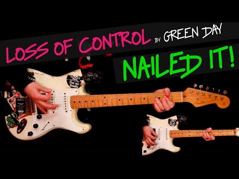Loss Of Control - Green Day guitar cover by GV +chords