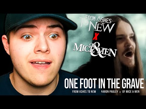 WOAH... | From Ashes To New ft Aaron Pauley from Of Mice & Men - One Foot In The Grave | REACTION