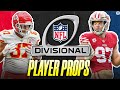 NFL Divisional Round: Player Props for EVERY GAME [Travis Kelce, Nick Bosa & MORE] | CBS Sports HQ