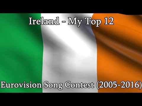 My Tops || Eurovision Song Contest: Ireland || My Top 12 (2005-2016)