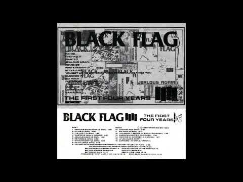Black Flag - The First Four Years - Cassette/LP/CD (SST Records 1983)