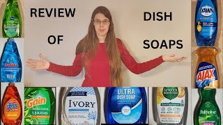 Comparing Dish Soaps against each other